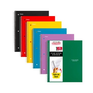 Five Star Notebook Standard Colors 1 Subject